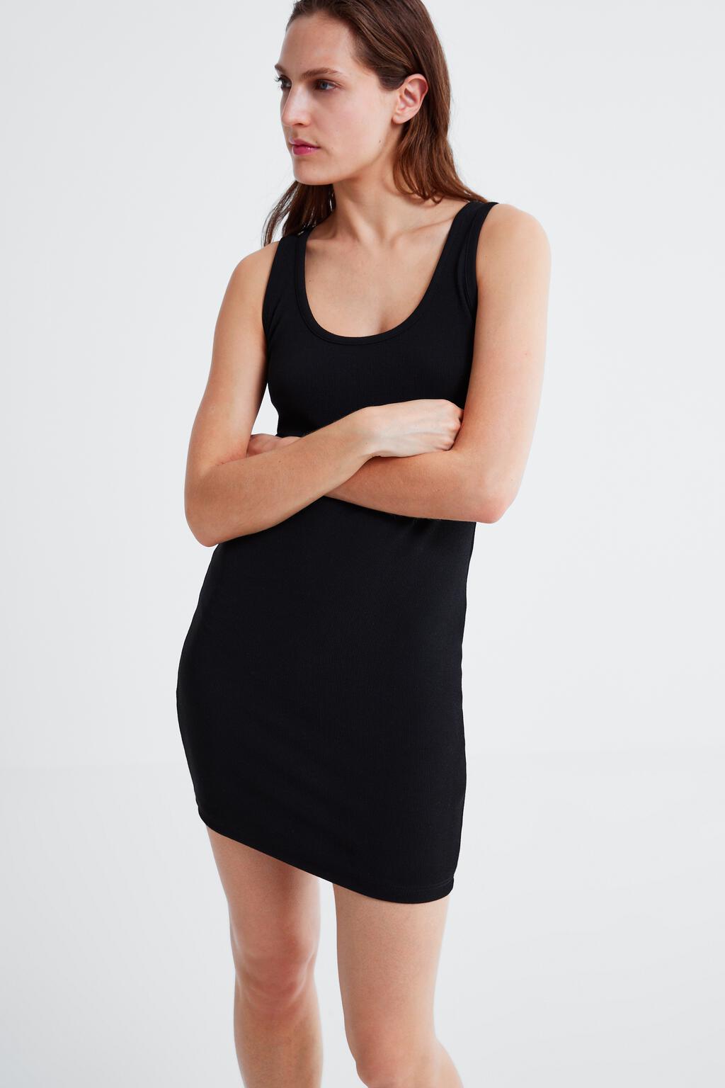 High quality vertical strap dress