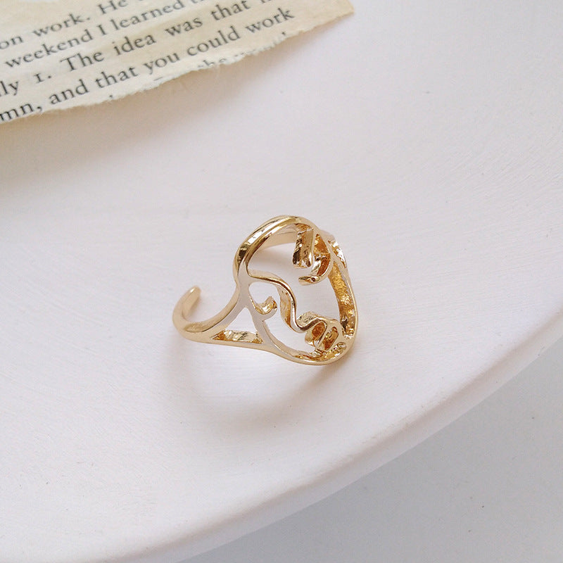 Trendy Finger Repair Hip-Hop Style Personalized Ring Ring