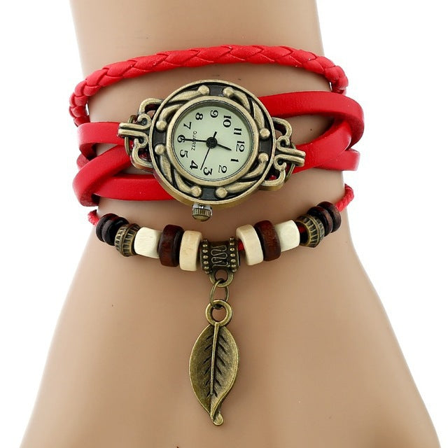 Retro Leaf Watch Hand