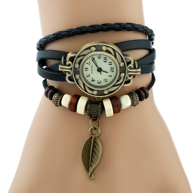 Retro Leaf Watch Hand