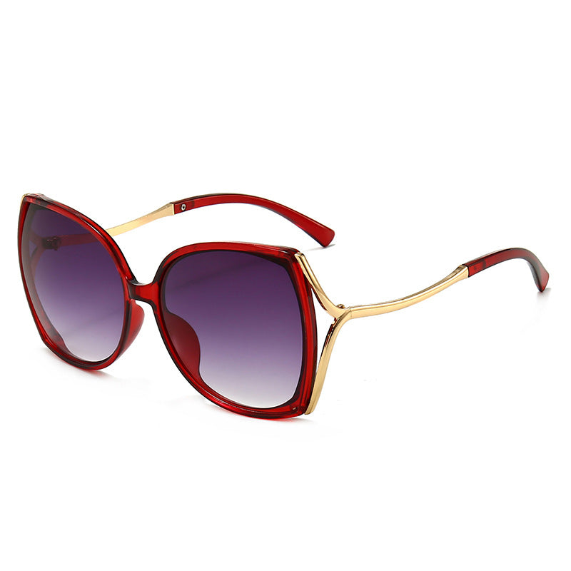 New European And American Fashion Big Frame Sunglasses