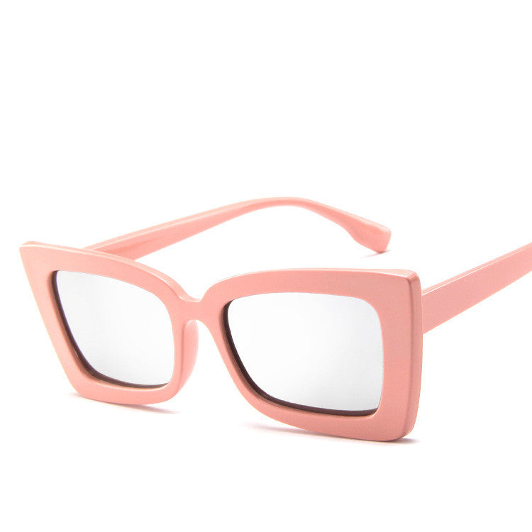Retro personality square sunglasses