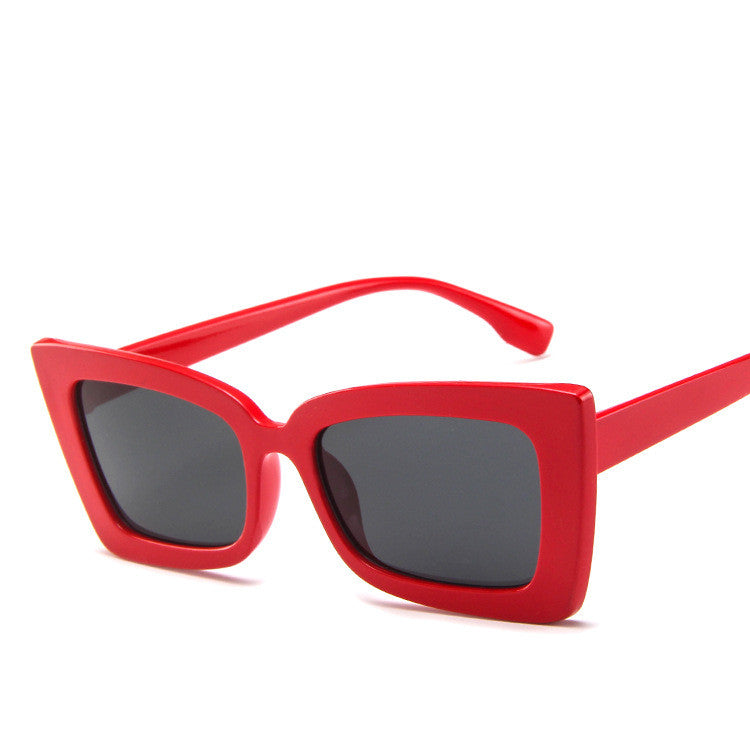Retro personality square sunglasses