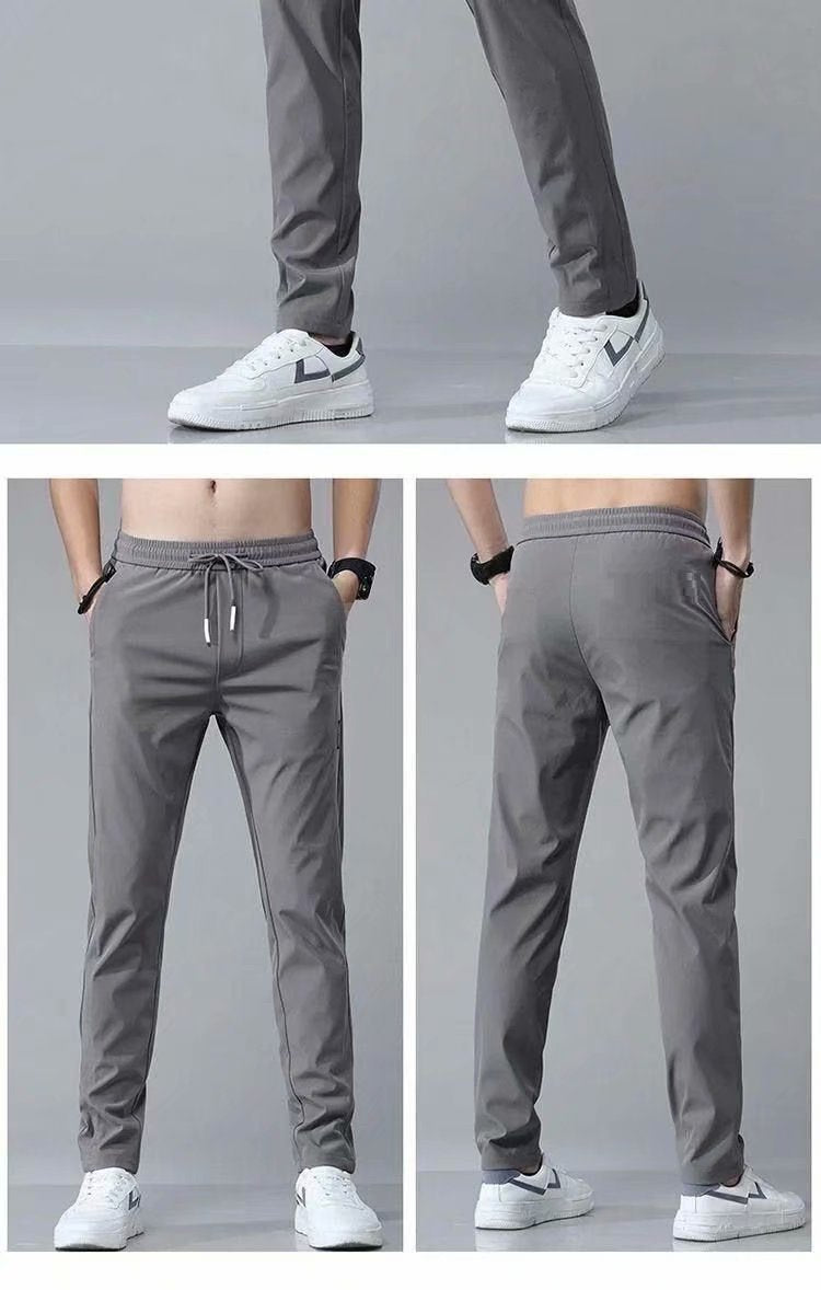 Thin Casual Pants Korean Version Of The Trend Loose Straight Sweatpants Trend
