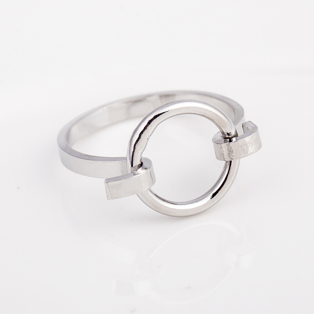 Circle pattern texture ring