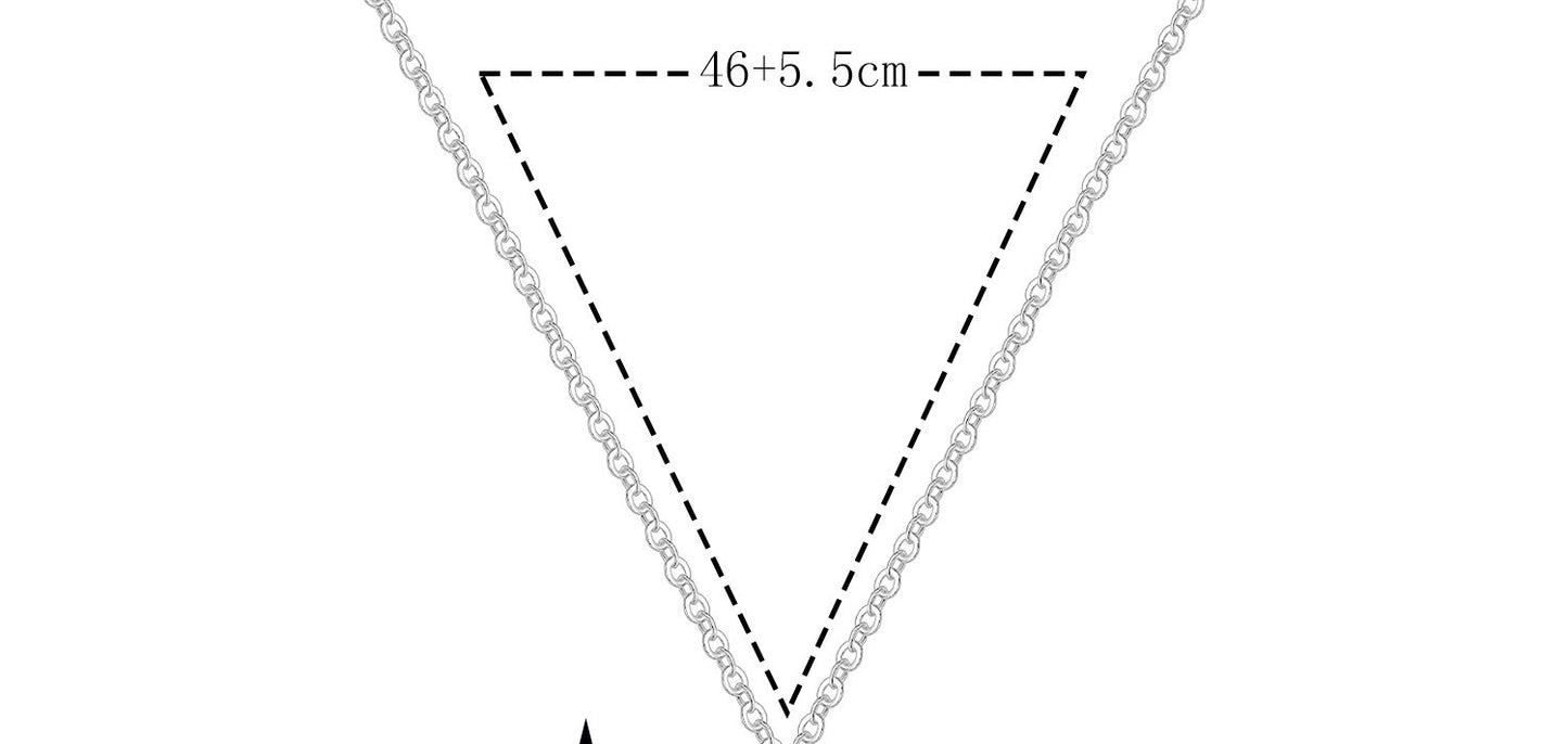 Alloy Wave Necklace Men And Women Same Style