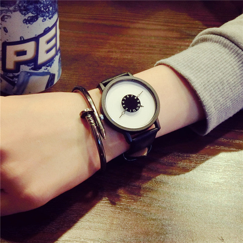 creative lovers black and white watch