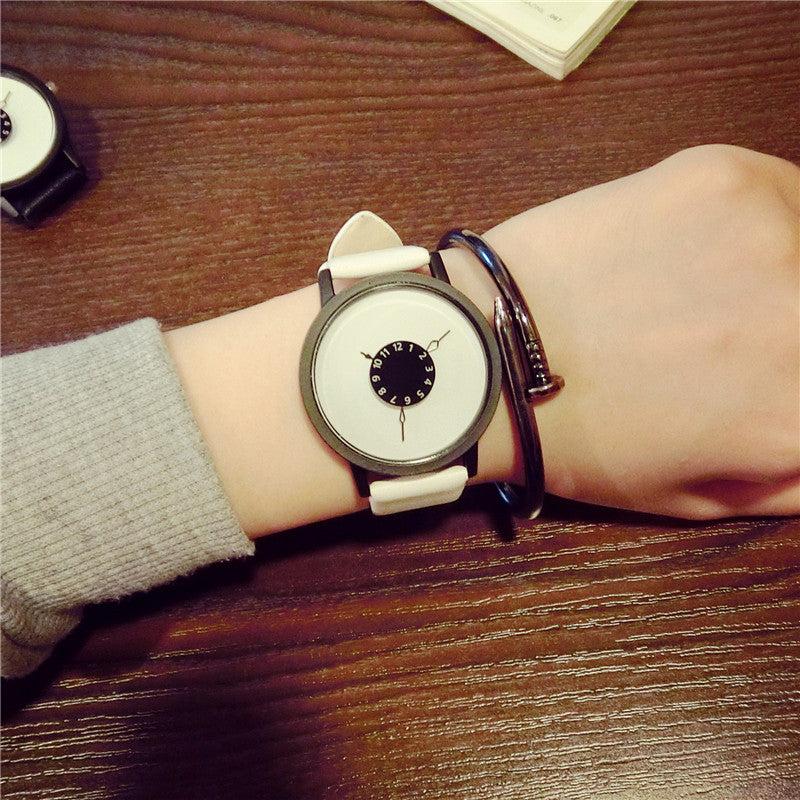 creative lovers black and white watch