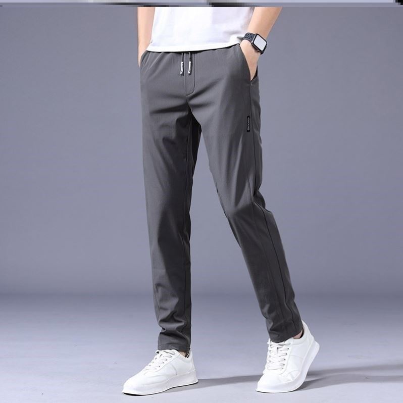 Thin Casual Pants Korean Version Of The Trend Loose Straight Sweatpants Trend