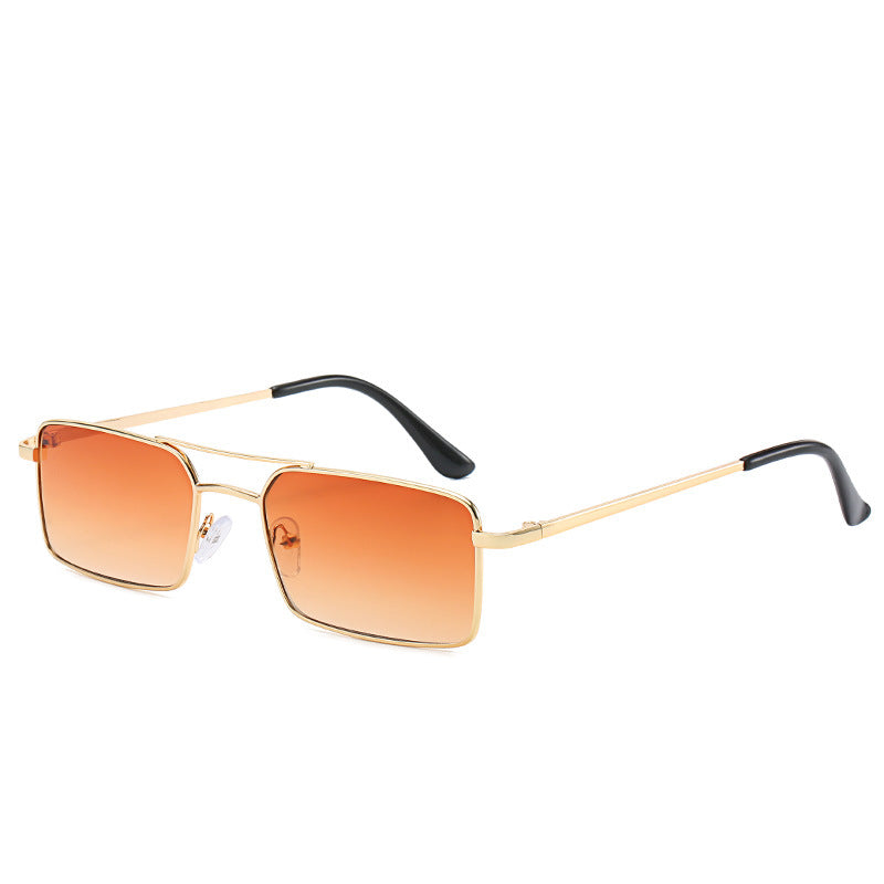 Square small frame ultralight sunglasses