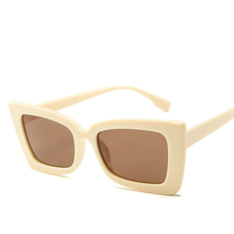 Retro personality square sunglasses