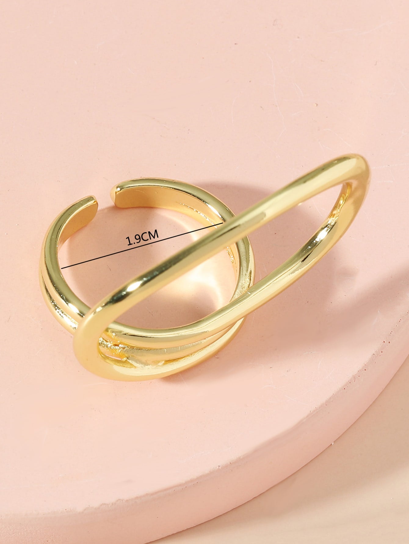 Fashion Personality Irregular Ring Adjustable