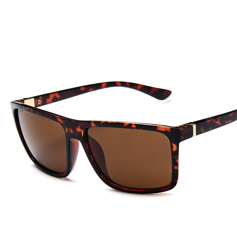 New Style Men's Square Large Frame Sunglasses