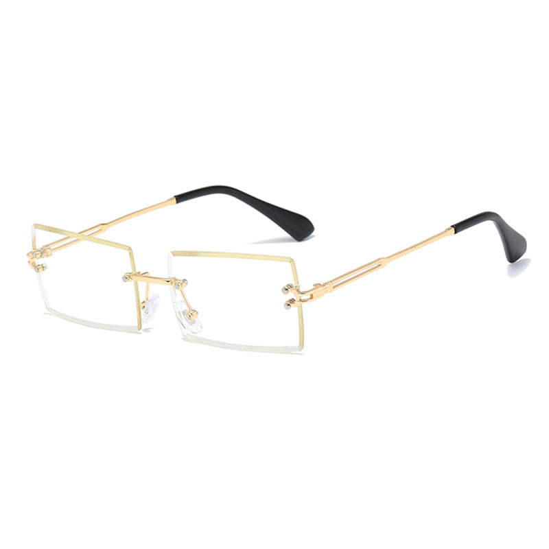 Women's Fashion Simple Frameless Cut Edge Sunglasses