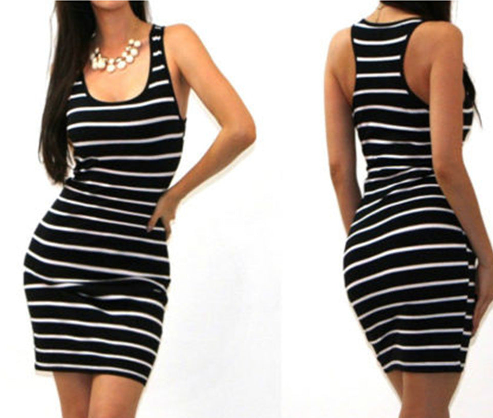 Vest long dress