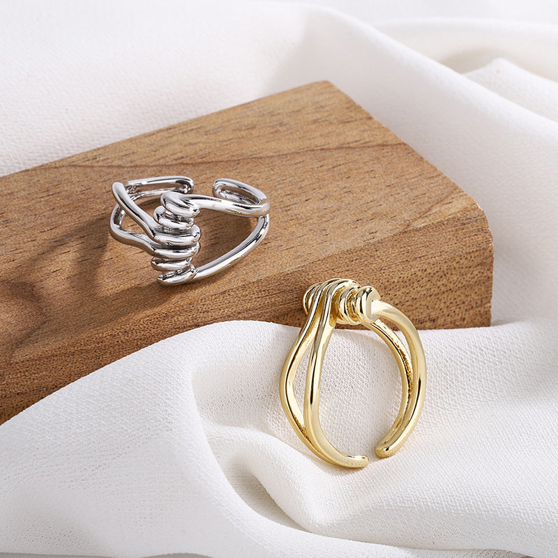 Women's Simple High-end Temperament And Fashion Spring Ring