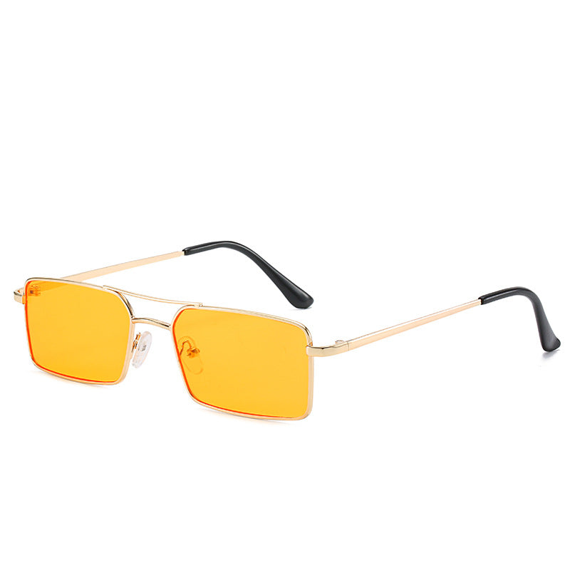 Square small frame ultralight sunglasses