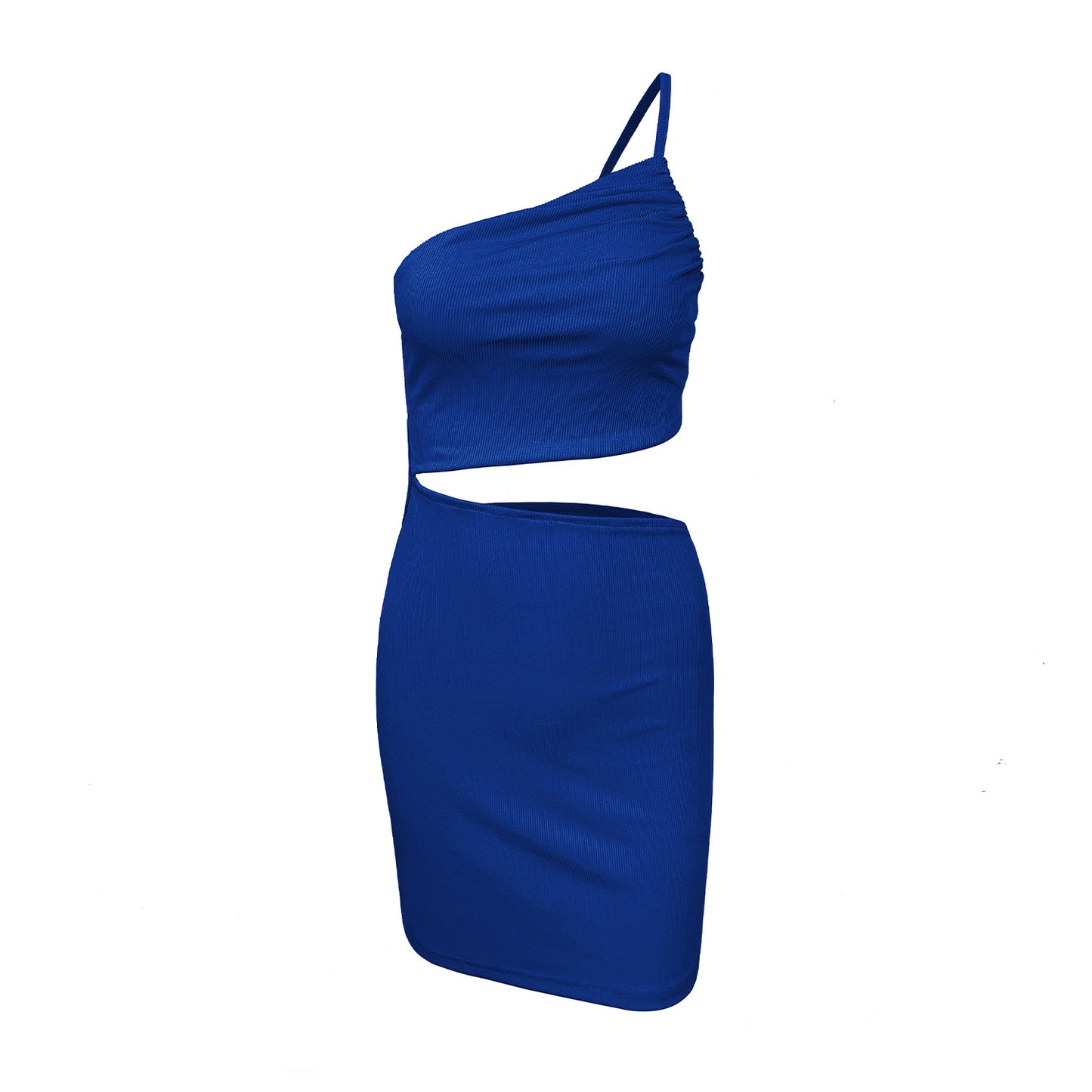 shoulder Drawstring Dress