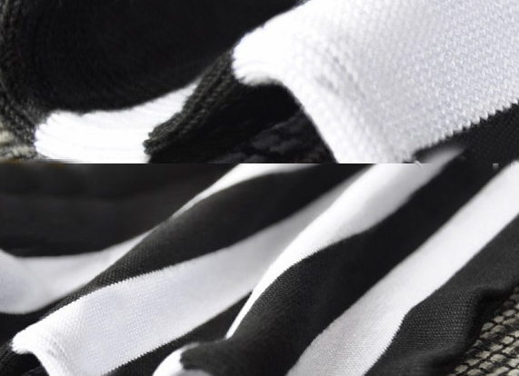 Striped Stitching Casual Slim Dress