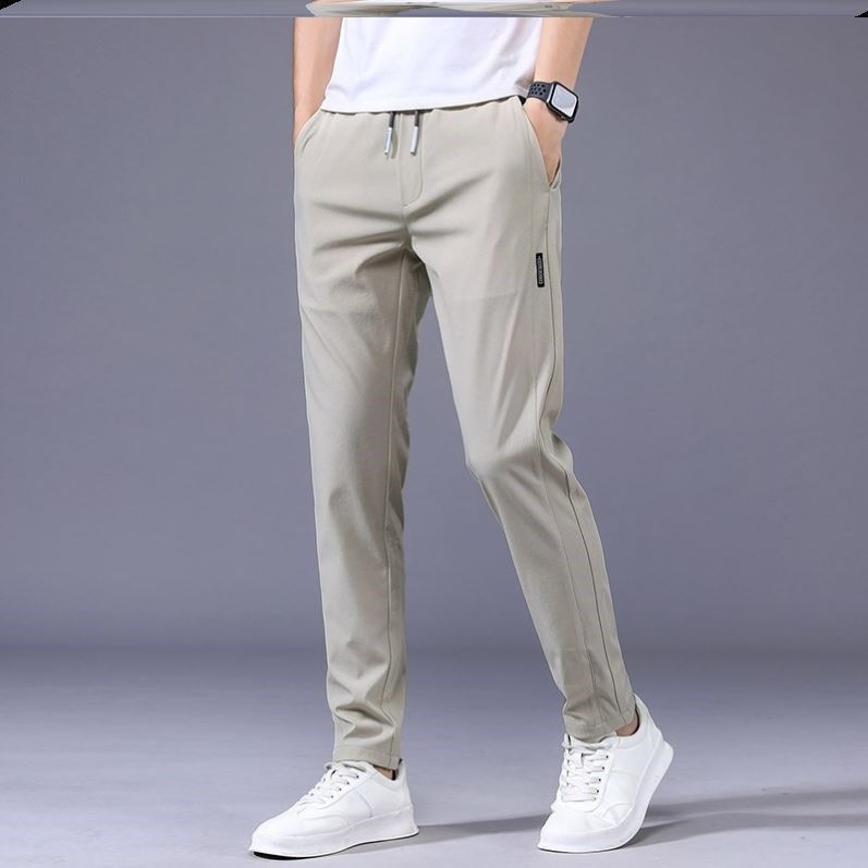 Thin Casual Pants Korean Version Of The Trend Loose Straight Sweatpants Trend