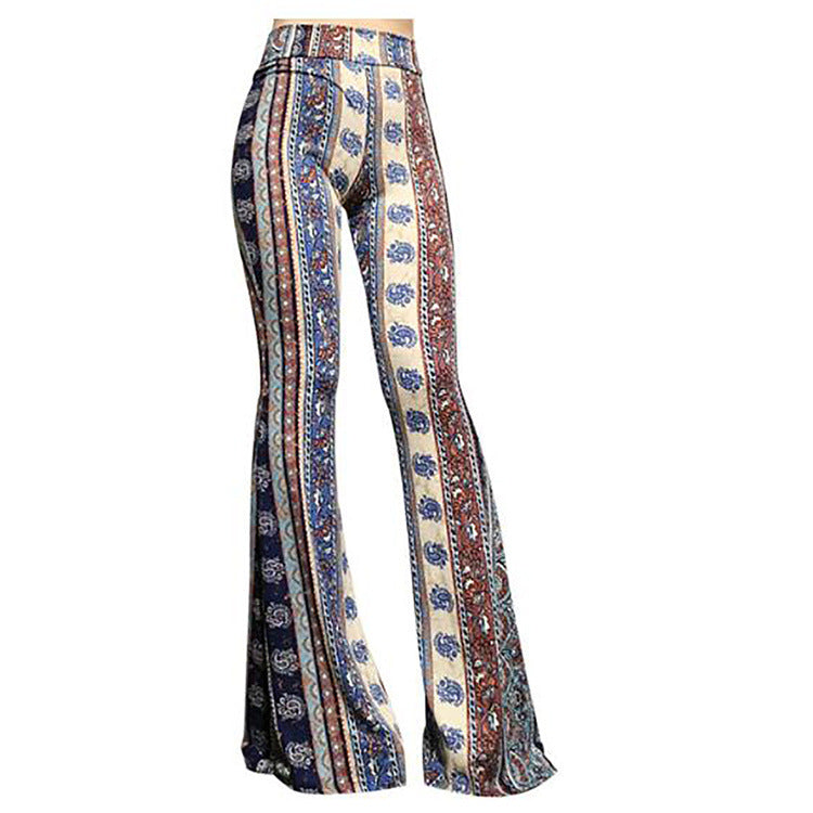 European And American Leisure Yoga Wide Leg Flared Pants Women