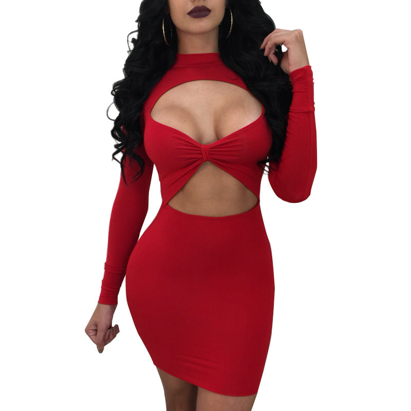 Nightclub Women's Sexy Bag Hip Dress
