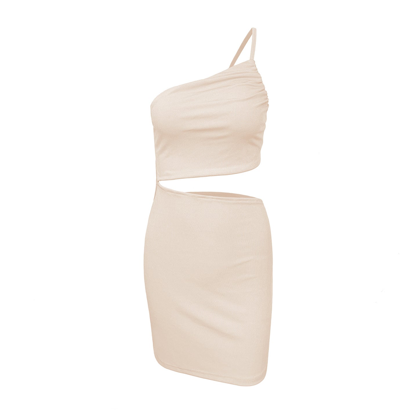 shoulder Drawstring Dress