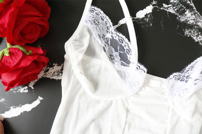 Mesh Lace Patchwork Petticoat Dress Women