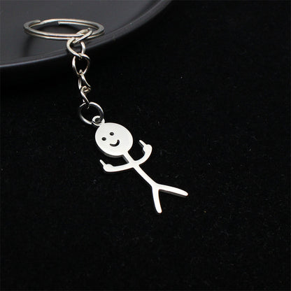 Independence Stand Funny Doodle Little Necklace