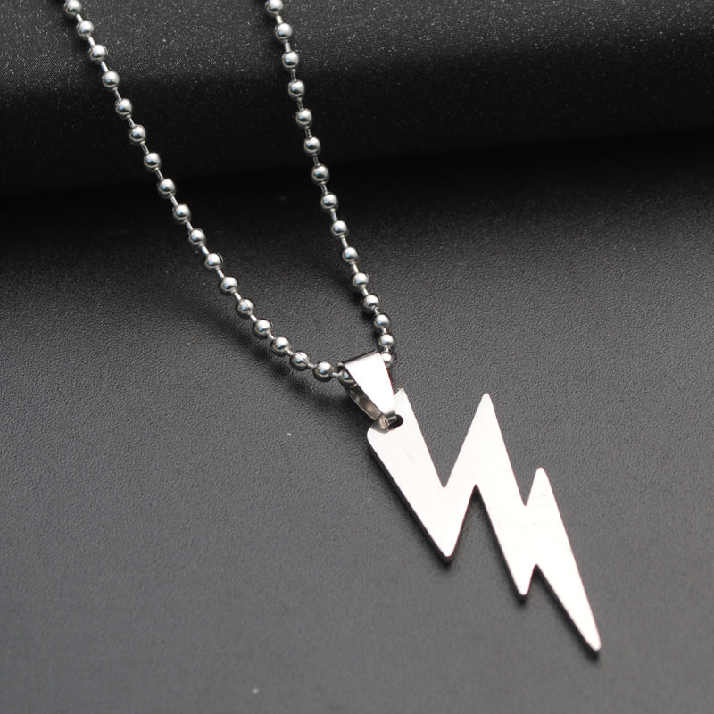 Korean Version of European And American Jewelry Men's Necklace Titanium Steel Pendant