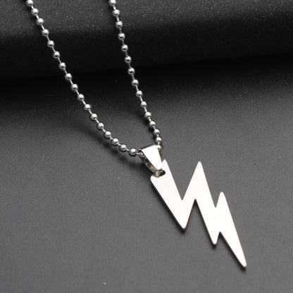 Korean Version of European And American Jewelry Men's Necklace Titanium Steel Pendant