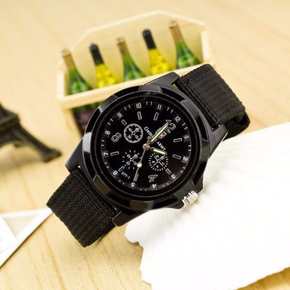 Nylon braided military watch