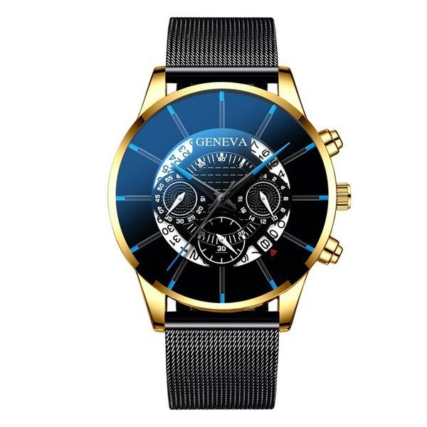 Three eyes with calendar men watch