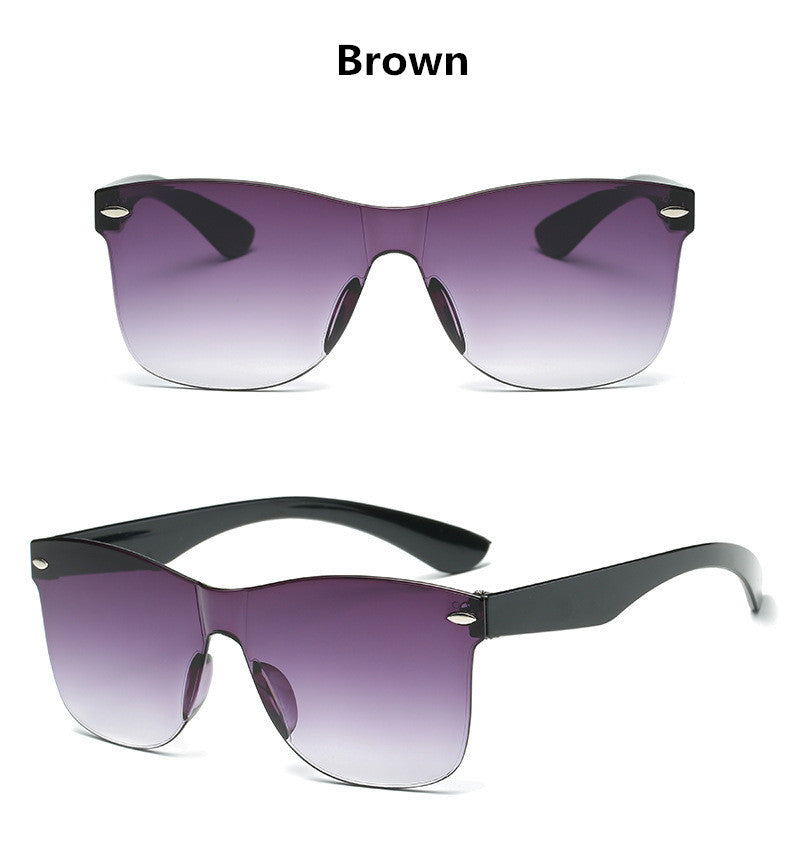 European and American retro sunglasses