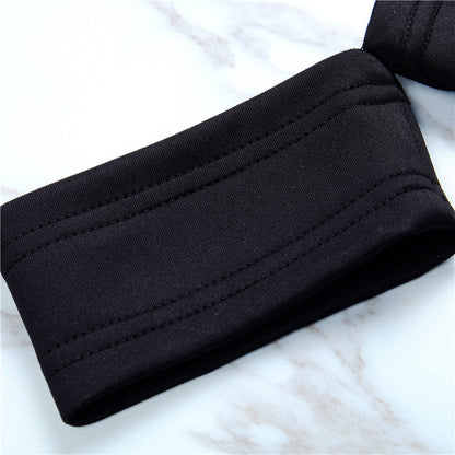 Sexy women's dress, shoulder bag hip skirt