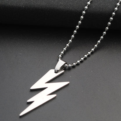 Korean Version of European And American Jewelry Men's Necklace Titanium Steel Pendant