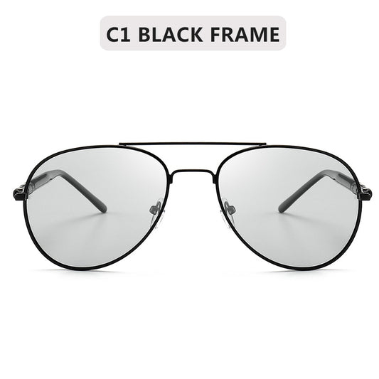 Men's Photosensitive Autochromic Polarized Sunglasses