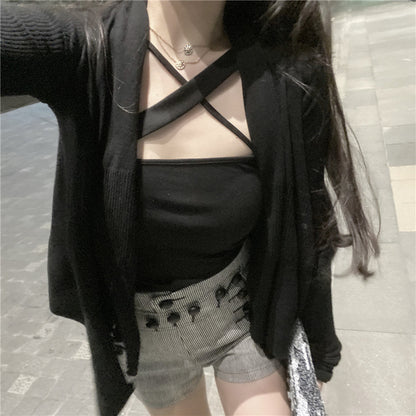 Fashionable Women's Halter Neck Sexy Inner Strap