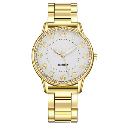 Diamond-Studded Luminous  Watch