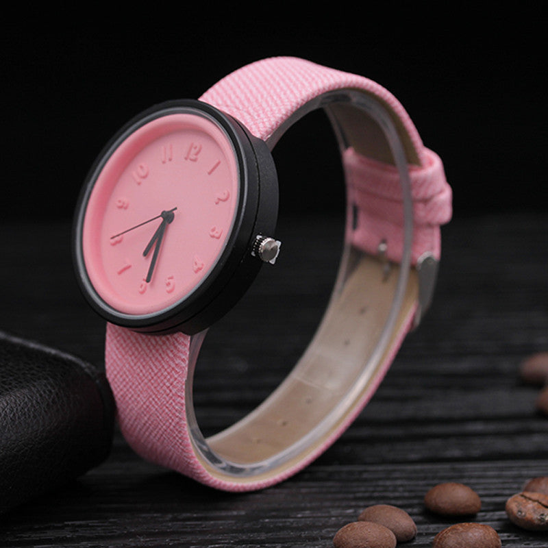 Fashion Women's Watch Leather Ladies Watch Women's Candy Watch
