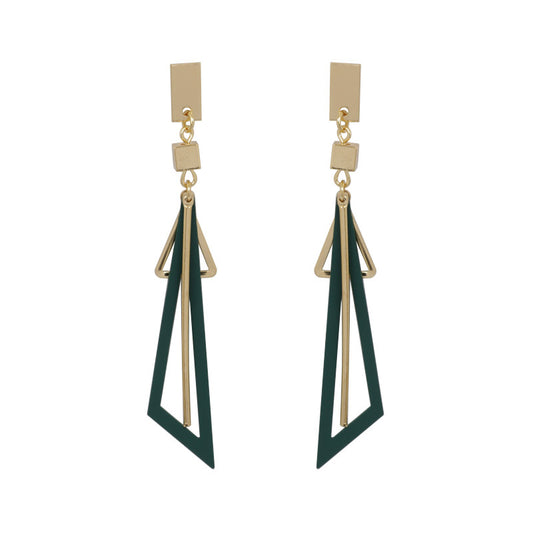 Series Metal Leaf Earrings Earrings Earrings Jewelry