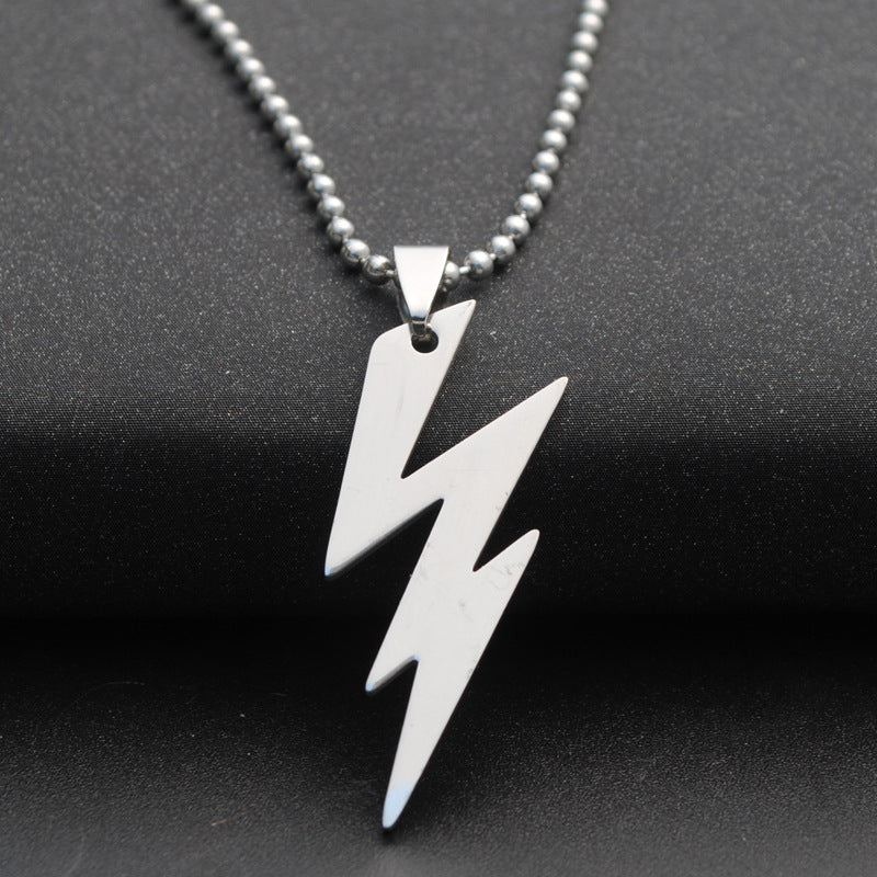 Korean Version of European And American Jewelry Men's Necklace Titanium Steel Pendant