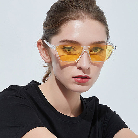 Half frame sunglasses