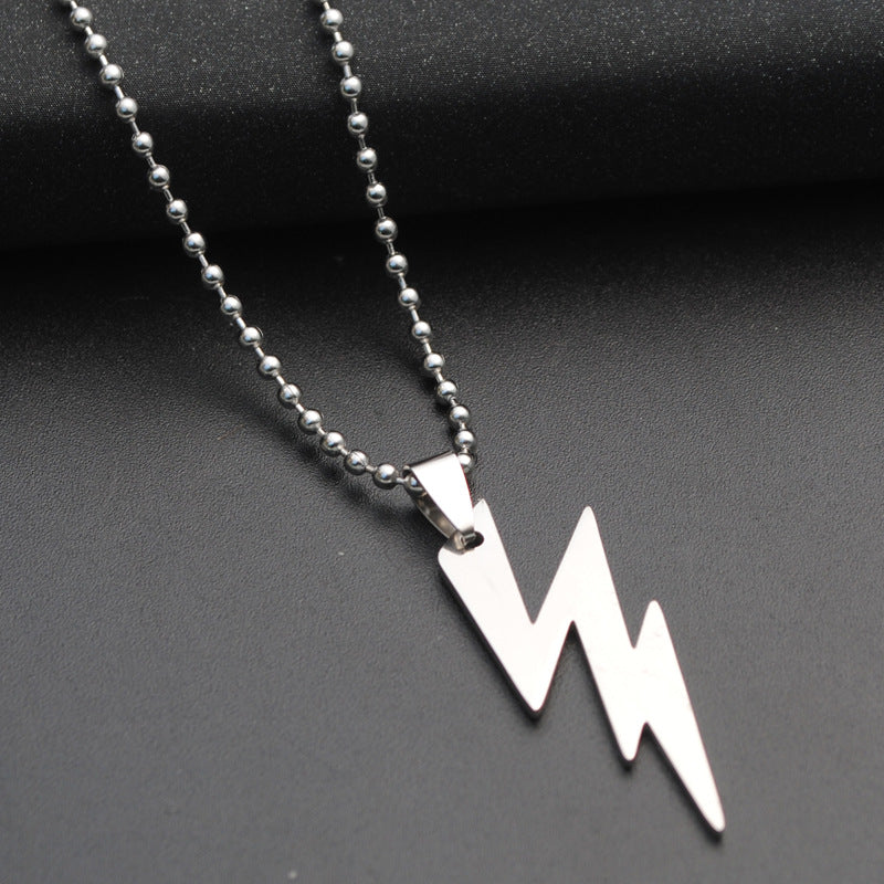 Korean Version of European And American Jewelry Men's Necklace Titanium Steel Pendant