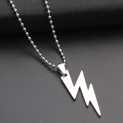 Korean Version of European And American Jewelry Men's Necklace Titanium Steel Pendant