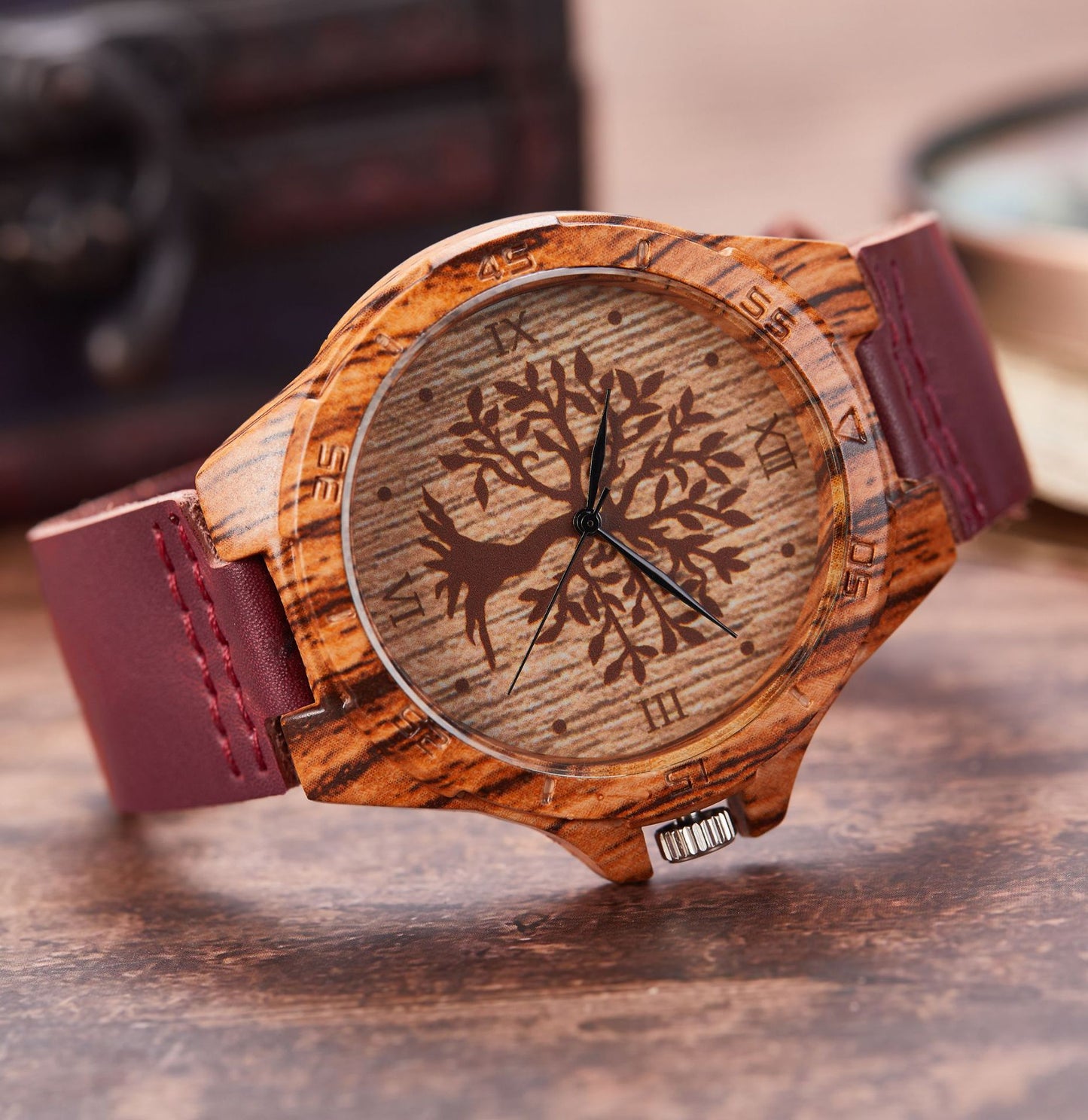 wood watch