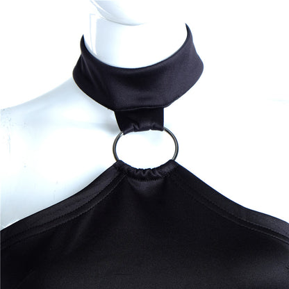 Sexy women's dress, shoulder bag hip skirt