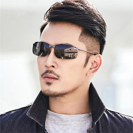 Men's Day And Night Polarized Color-changing Sunglasses