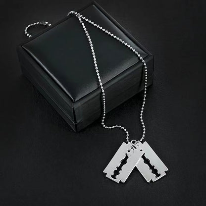 Titanium Steel Hip-hop Dance Trend Men And Women's Versatile Necklace
