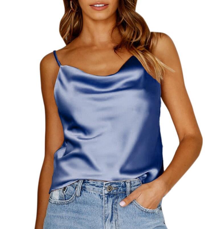 Summer Women's Solid Color Camisole Vest
